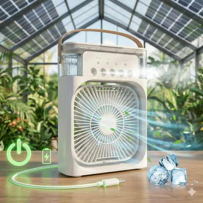 CoolKart Portable Humidifier Air Cooler Mist Fan Mini Cooler for Home